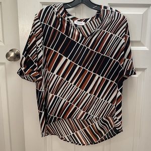 NWT Short Sleeve Calvin Klein Top
